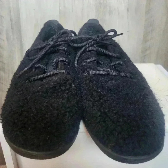 Allbirds Men Black Wool Runner Fluffs Merino Wool 11 - Picture 5 of 10